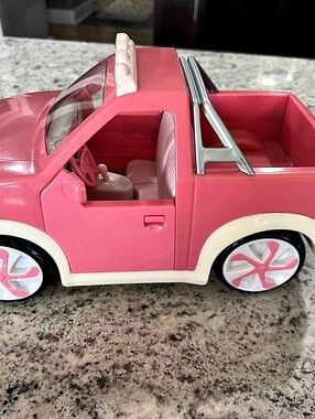 Lori Ride & Shine Pickup Truck Pink Toy